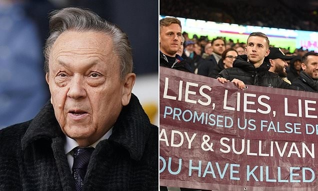 邮报：西汉姆联球迷大规模抗议俱乐部老板，要求辞职